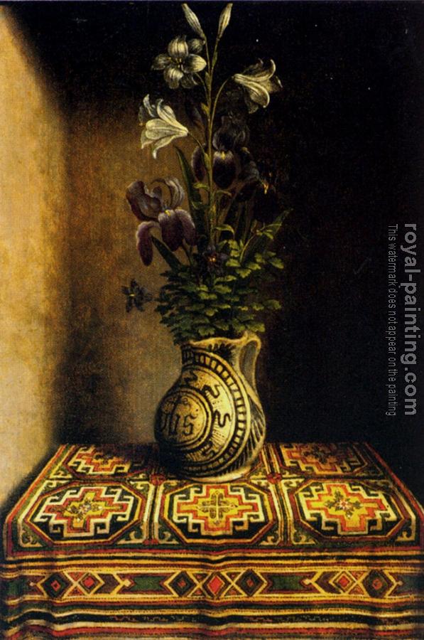 Hans Memling : Marian Flowerpiece